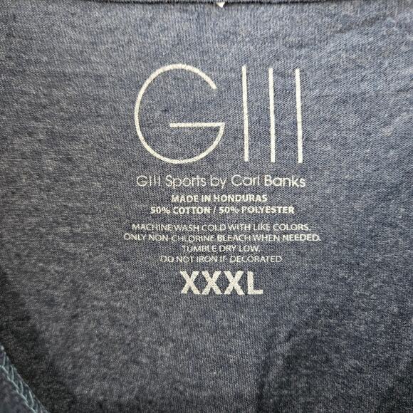 XFL Seattle Dragons GIII Sports Short Sleeve Blue Football Size 3XL - Picture 4 of 7